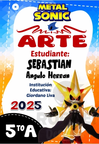Sonic Metal Caratula 02